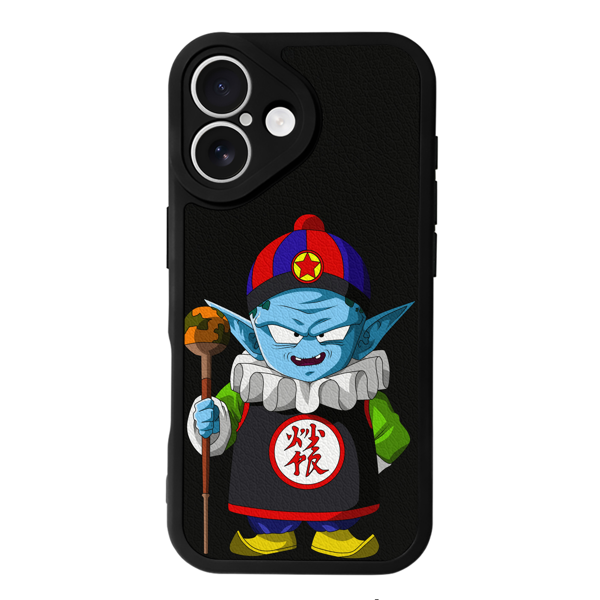 （画像用） ドラゴンボール DRAGON BALL 【iPhone 16シリーズ対応】シリコンスマホケース（レザー調） 材質：シリコン